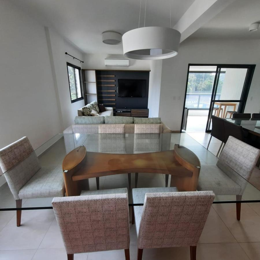 Flat Em Pitangueiras - Sacada Gourmet, 3 Dorms, Limpeza Diaria E Serv De Praia Apartment Guaruja Luaran gambar